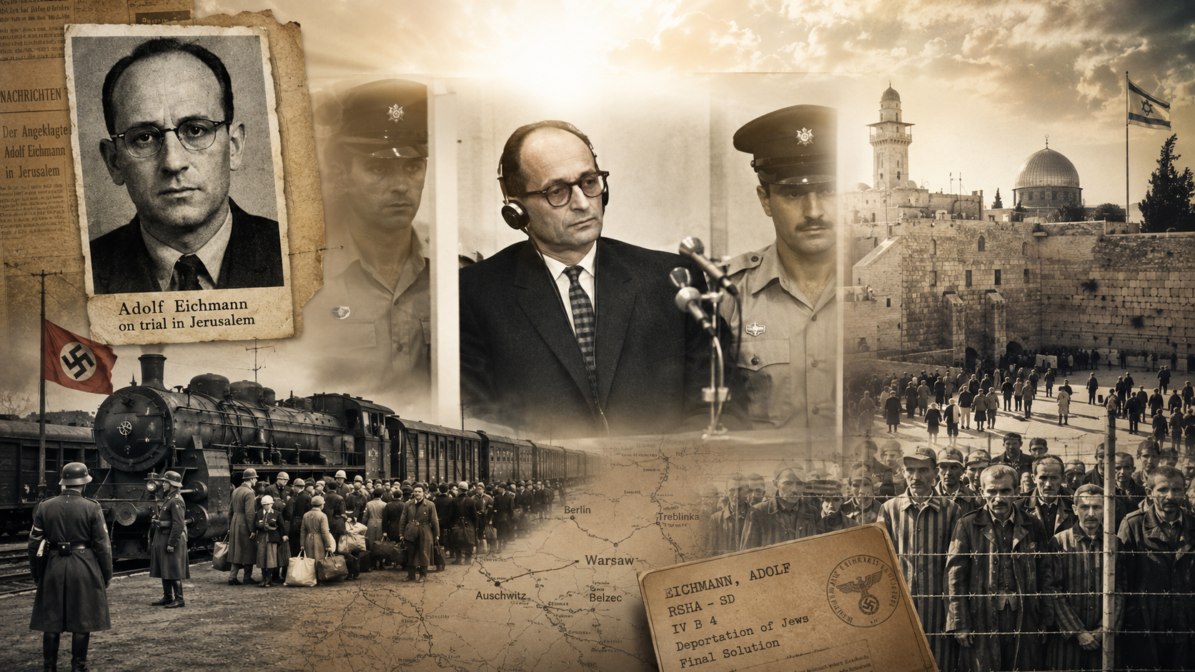 Adolf Eichmann: The Nazi Officer Who Thought He Had Escaped Justice